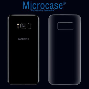 Microcase Samsung Galaxy S8 Full Arka Kaplama TPU Soft Koruma Film
