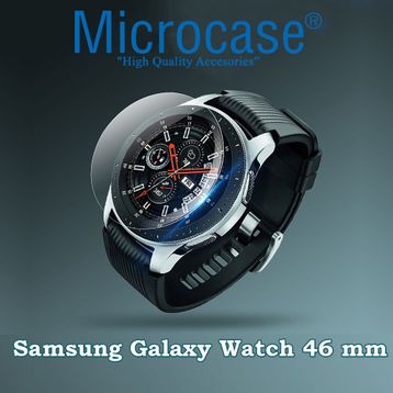 Microcase Samsung Galaxy Watch 46 mm Nano Glass Esnek Cam Ekran Koruma Film