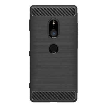 Microcase Sony Xperia XZ2 Brushed Silikon Kılıf