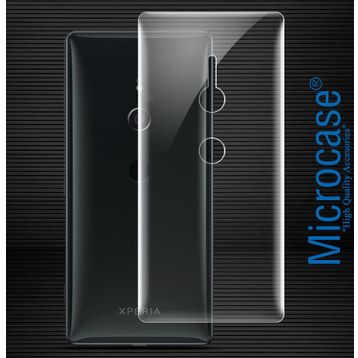 Microcase Sony Xperia XZ2 Full Arka Kaplama TPU Soft Koruma Film