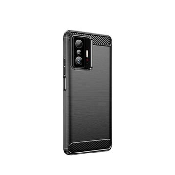 Microcase Xiaomi 11T Brushed Silikon Siyah Kılıf