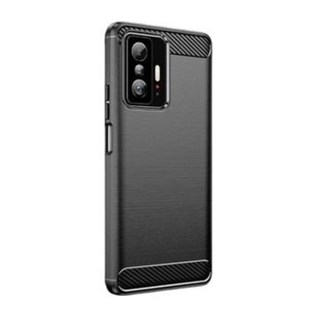 Microcase Xiaomi 11T Brushed Silikon Siyah Kılıf