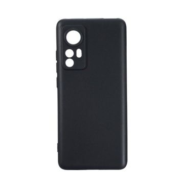 Microcase Xiaomi 12 Pro Elektrocase Serisi Silikon Siyah Kılıf