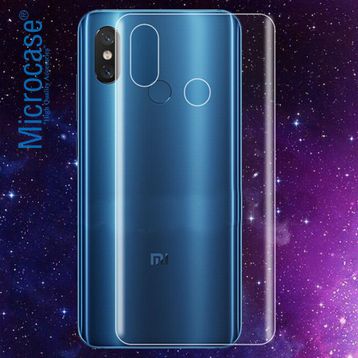 Microcase Xiaomi Mi 8 Full Arka Kaplama TPU Soft Koruma Film