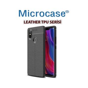 Microcase Xiaomi Mi 8 Leather Tpu Silikon Kılıf