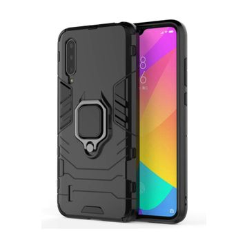 Microcase Xiaomi Mi 9 Batman Serisi Yüzük Standlı Armor Kılıf