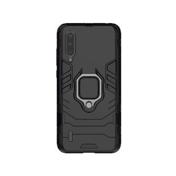 Microcase Xiaomi Mi 9 Batman Serisi Yüzük Standlı Armor Kılıf