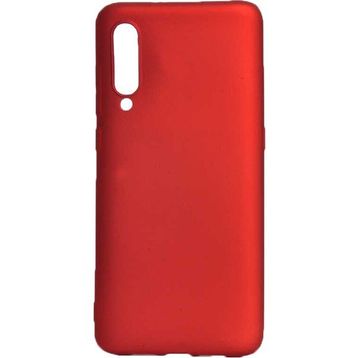 Microcase Xiaomi Mi 9 Premium Matte Kırmızı Silikon Kılıf