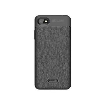 Microcase Xiaomi Redmi 6A Leather Tpu Silikon Kılıf