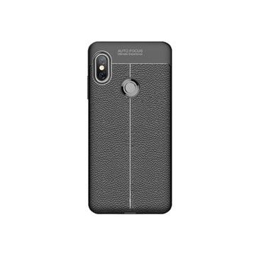 Microcase Xiaomi Redmi S2 Leather Tpu Silikon Kılıf
