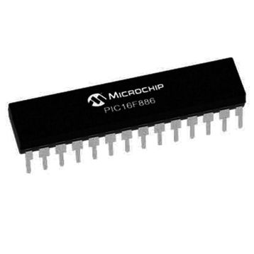 Microchip PIC16F886-I/SP SPDIP-28 8-Bit 20 MHz Mikrodenetleyici