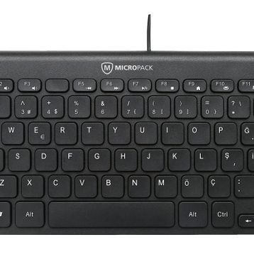 Micropack K2208-STL Siyah Portatif Kablolu Türkçe Q Klavye
