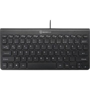 Micropack K2208-STL Siyah Portatif Kablolu Türkçe Q Klavye