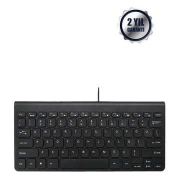 Micropack K2208-STL Siyah Portatif Kablolu Türkçe Q Klavye