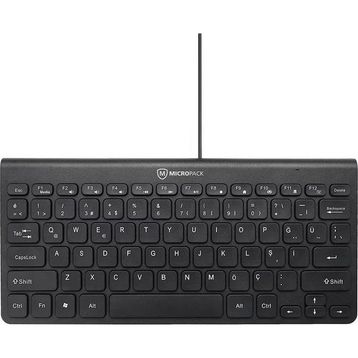 Micropack K2208-STL Siyah Portatif Kablolu Türkçe Q Klavye