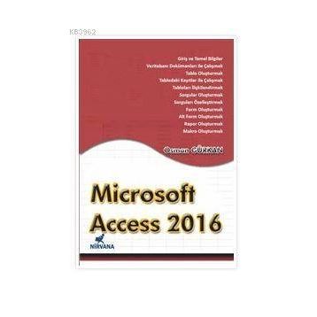 Microsoft Access 2016 - Osman Gürkan