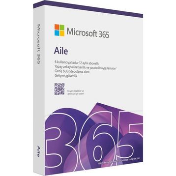 Microsoft EP2-36884 Office 365 Aile Türkçe Kutulu Ofis Yazılımı