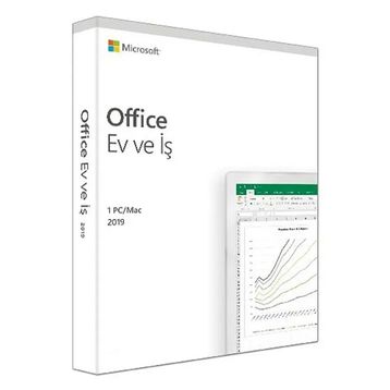 Microsoft Office 2019 Ev Ve İş 1 PC T5D-03258 Ofis Yazılımı