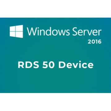 Microsoft Windows Server 2016 Rds 50 Device Lisans