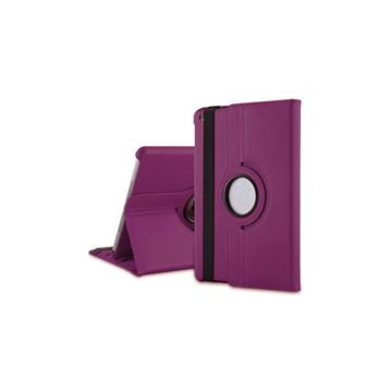Microsonic 360 Rotating Stand Deri iPad Air 2 Mor Kılıf