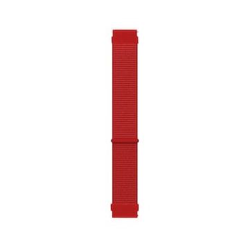 Microsonic Amazfit Bip U Hasırlı Woven Sport Loop Kırmızı Kordon