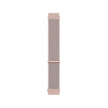 Microsonic Amazfit Bip U Pro Hasırlı Woven Sport Loop Rose Gold Kordon