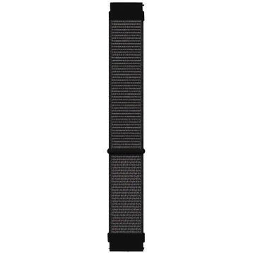 Microsonic Amazfit Bip U Pro Hasırlı Woven Sport Loop Sarı Kordon