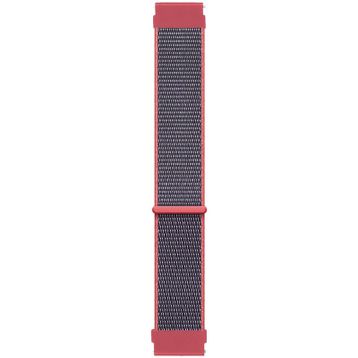 Microsonic Amazfit Bip U Pro Hasırlı Woven Sport Loop Sarı Kordon