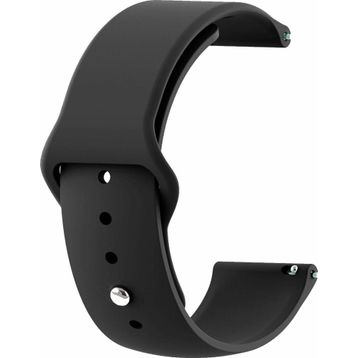 Microsonic Amazfit GTR 2 Classic 47 mm Siyah Silicone Sport Band Kordon