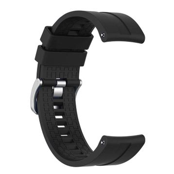 Microsonic Amazfit GTR 2E 47 mm Siyah Silicone Rapid Bands Kordon