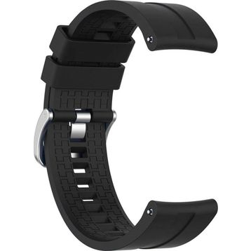 Microsonic Amazfit GTR 2E 47 mm Siyah Silicone Rapid Bands Kordon