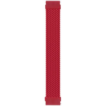 Microsonic Amazfit GTR 3 Pro Braided Solo Loop Band Siyah 155 mm Medium Kordon