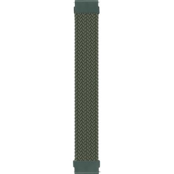 Microsonic Amazfit GTR 3 Pro Braided Solo Loop Band Siyah 155 mm Medium Kordon