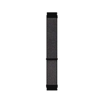 Microsonic Amazfit GTR 3 Pro Woven Sport Loop Siyah Hasırlı Kordon