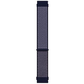 Microsonic Amazfit GTS 2 Mini 40 mm Woven Sport Loop Mor Hasırlı Kordon