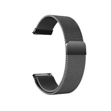 Microsonic Amazfit GTS 3 Siyah Milanese Loop Kordon