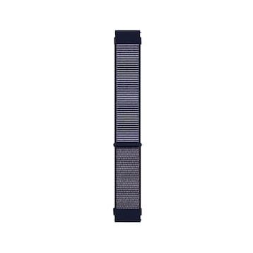 Microsonic Amazfit GTS 3 Woven Sport Loop Mor Hasırlı Kordon