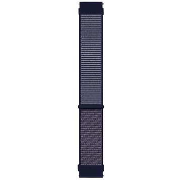 Microsonic Amazfit GTS 3 Woven Sport Loop Mor Hasırlı Kordon