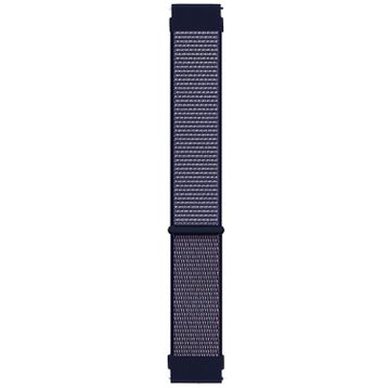 Microsonic Amazfit GTS 3 Woven Sport Loop Mor Hasırlı Kordon