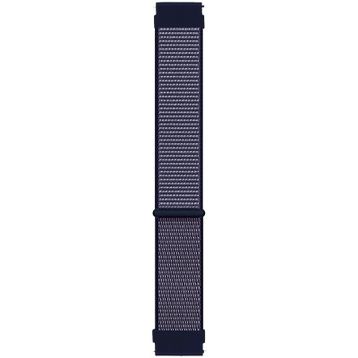Microsonic Amazfit GTS 3 Woven Sport Loop Sarı Hasırlı Kordon