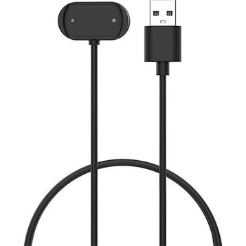 Microsonic Amazfit GTS 4 Mini Manyetik Siyah USB Şarj Kablosu