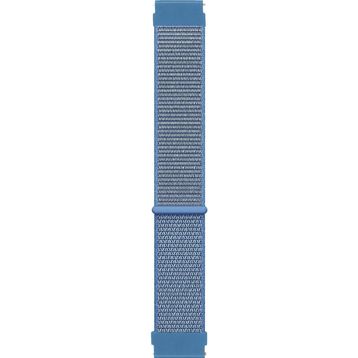 Microsonic Amazfit GTS 4 Mini Woven Sport Loop Mavi Hasırlı Kordon