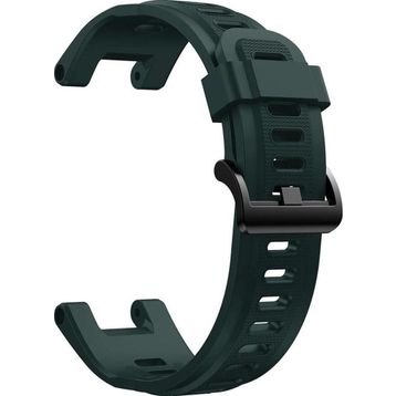 Microsonic Amazfit T-Rex Pro Silicone Sport Band Koyu Yeşil Kordon