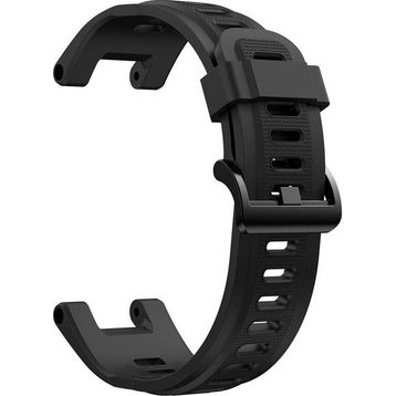 Microsonic Amazfit T-Rex Pro Silicone Sport Band Siyah Kordon