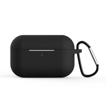 Microsonic Apple AirPods Pro Askılı Mat Silikon Siyah Kılıf