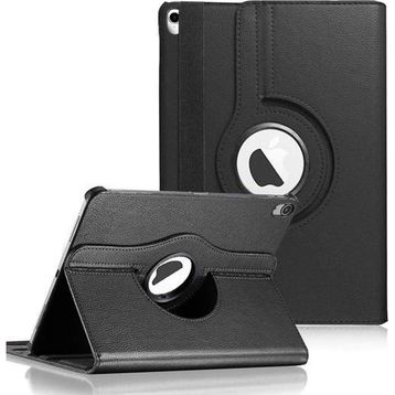 Microsonic Apple iPad 11 İnç A1980 360 Dönerli Stand Deri Siyah Kılıf