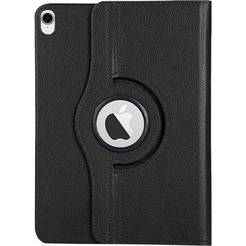Microsonic Apple iPad 11 İnç A1980 360 Dönerli Stand Deri Siyah Kılıf