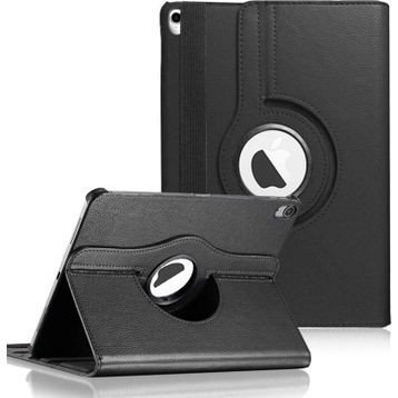 Microsonic Apple iPad 11 İnç A1980 360 Dönerli Stand Deri Siyah Kılıf