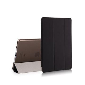 Microsonic Apple iPad 9.7 2018 A1893-A1954 360 Dönerli Stand Deri Gümüş Kılıf