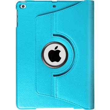 Microsonic Apple Ipad 9.7 2018 Mavi 360 Dönerli Stand Deri Kılıf